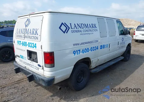 2008 Ford E-250 Commercial/Recreational from USA, damaged, VIN 1FTNE24W18DB02848